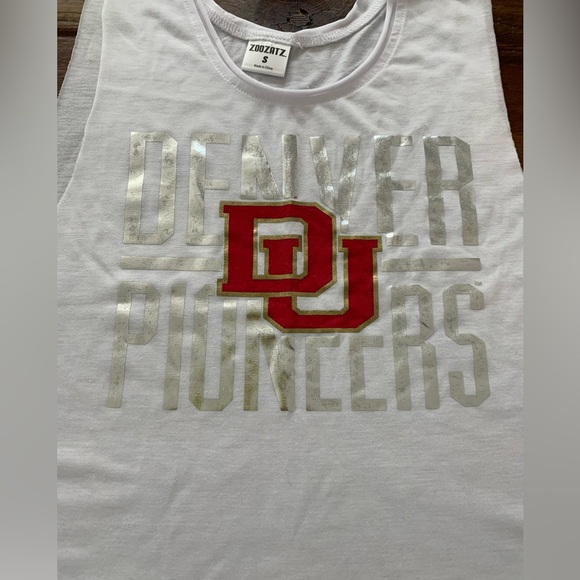 University of Denver Athletic Crop Top - S - Picture 3 of 6
